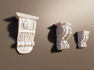 roman revit family elements 3D Model