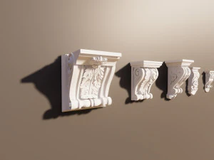roman revit family elements 3D Model