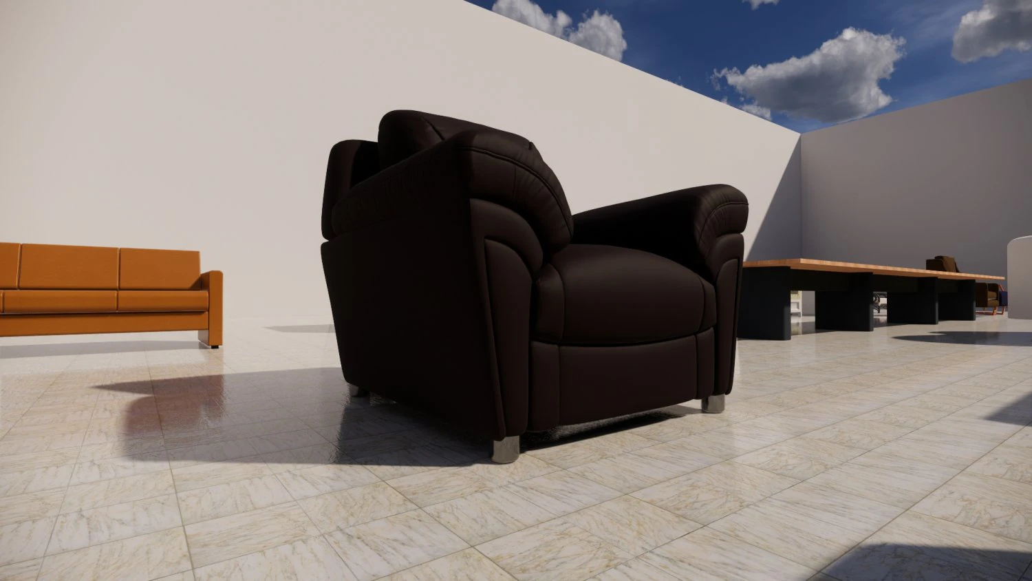 sofa revit family collection 3D Model .c4d .max .obj .3ds .fbx .stl .blend 