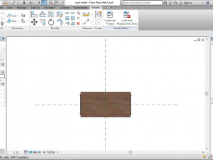 wooden drawer table Modelo 3D