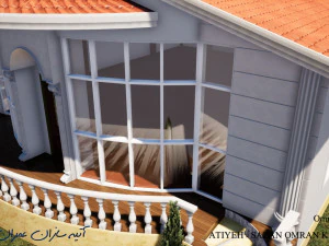 villa home luxury design exteriors 3D Model