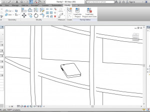 bookcase library shelf - two separate models Model 3D