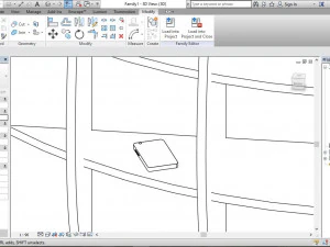 bookcase library shelf - two separate models 3D Model