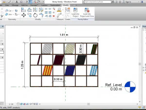 bookcase library shelf - two separate models 3D Model