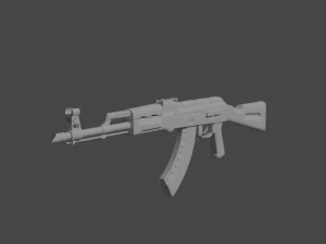 akm - unvollendetes Projekt 3D Modell