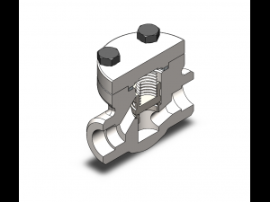 check valve 3d printable model 3D 프린트 모델