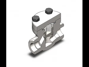 check valve 3d printable model 3D Print Model