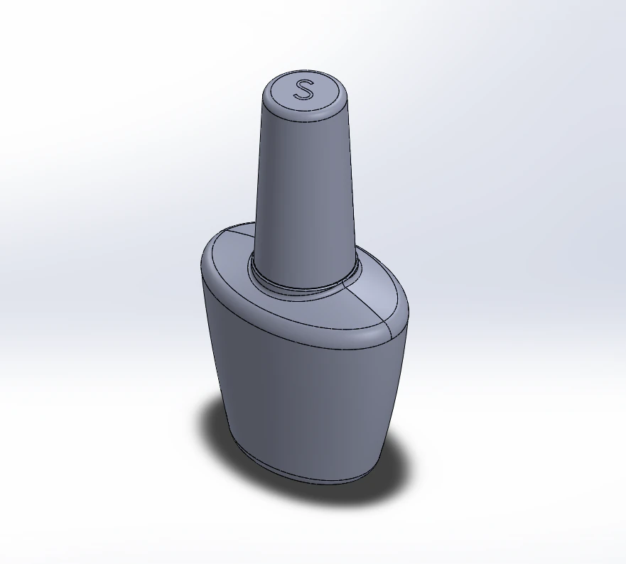 3d printable nail polish 3D Print Model .c4d .max .obj .3ds .fbx .stl .blend 