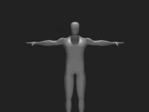 Male Character 3D-Modell