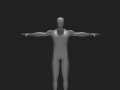 Male Character 3D-Modell