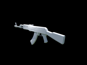 AK-47 Modèle 3D