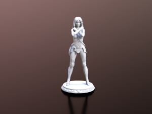 wonder woman Modello di stampa 3D