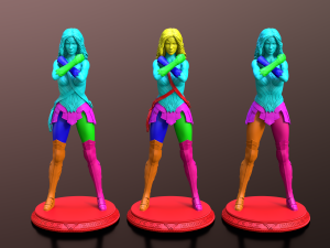 wonder woman Modello di stampa 3D