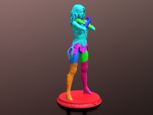 wonder woman Modello di stampa 3D