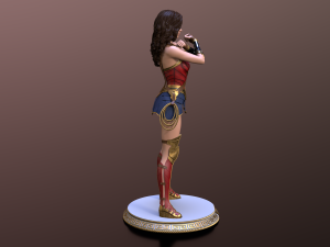 wonder woman Modello di stampa 3D