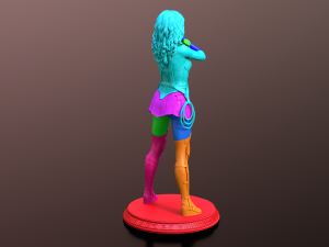 wonder woman Modello di stampa 3D