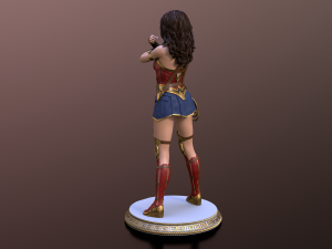 wonder woman Modello di stampa 3D