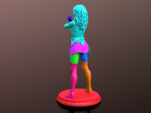 wonder woman Modello di stampa 3D
