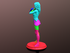 wonder woman Modello di stampa 3D