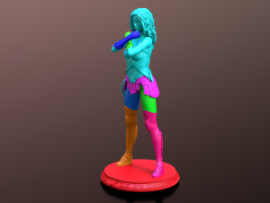 wonder woman Modello di stampa 3D