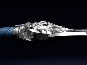 royal guard sword from warcraft movie 3D 模型