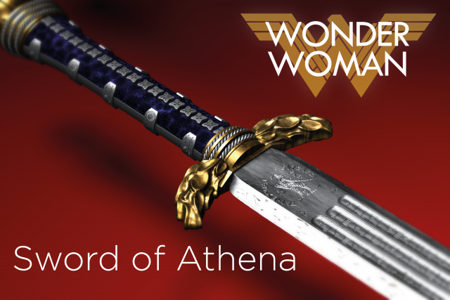 sword of athena - wonder woman Modèles 3D en vedette .c4d .max .obj .3ds .fbx .stl .blend 