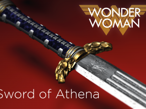 sword of athena - wonder woman 3D-printmodel