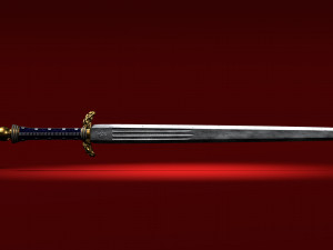 sword of athena - wonder woman Modèles 3D en vedette