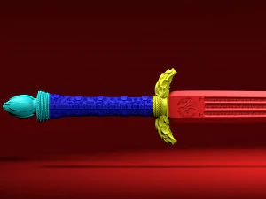 sword of athena - wonder woman 3D Print Model