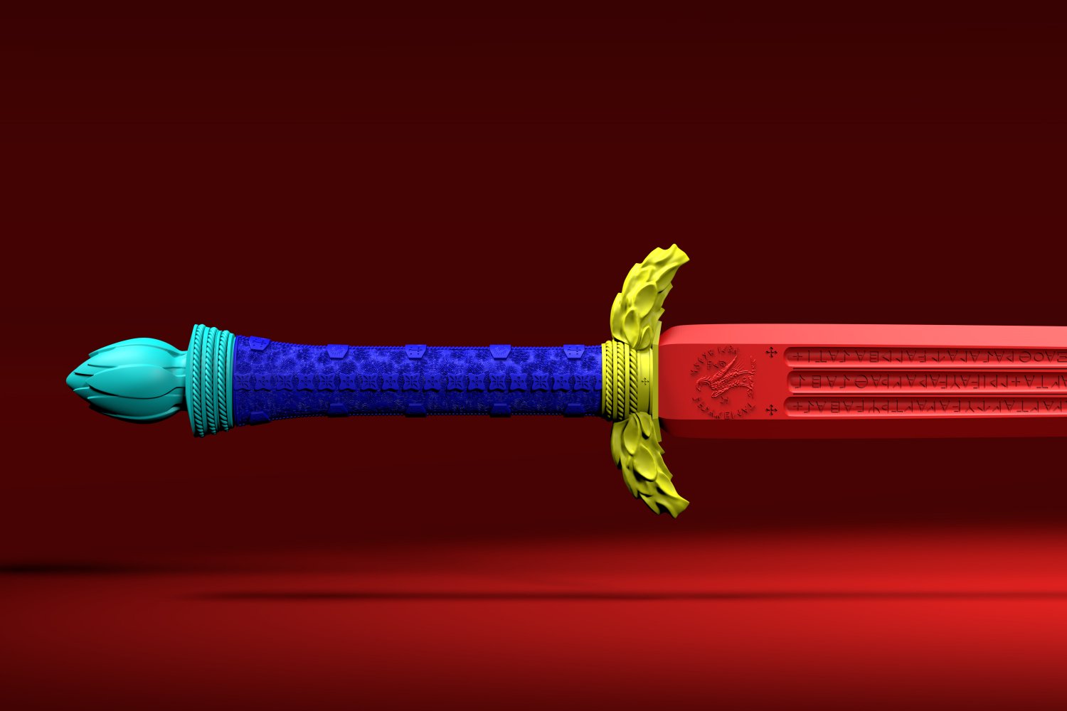 Sword Of Athena - Wonder Woman Modelo De Impressão 3D In.