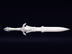 lothar s sword from warcraft movie Model Cetak 3D