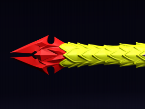 lothar s sword from warcraft movie Model Cetak 3D