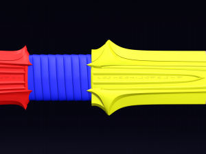 lothar s sword from warcraft movie Model Cetak 3D