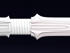 lothar s sword from warcraft movie Model Cetak 3D