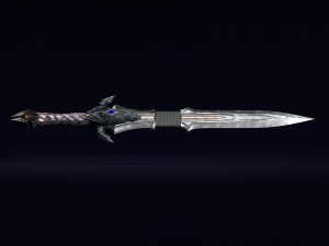 lothar s sword from warcraft movie Model Cetak 3D