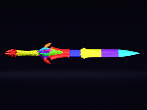 lothar s sword from warcraft movie Model Cetak 3D