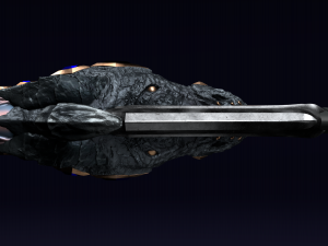 lothar s sword from warcraft movie Model Cetak 3D