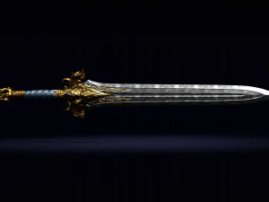 the sword of king llane from warcraft movie 3D Print Model