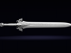 the sword of king llane from warcraft movie Model do druku 3D