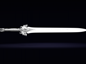 the sword of king llane from warcraft movie Model do druku 3D
