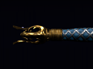the sword of king llane from warcraft movie Model do druku 3D