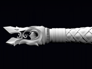 the sword of king llane from warcraft movie Model do druku 3D