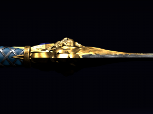 the sword of king llane from warcraft movie Model do druku 3D