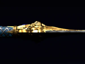 the sword of king llane from warcraft movie 3D Print Model