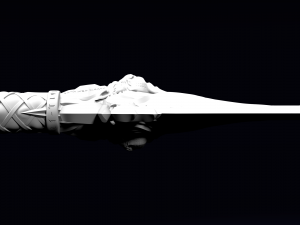 the sword of king llane from warcraft movie Model do druku 3D