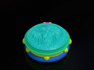 varian s compass world of warcraft legion 3D Druckmodell