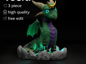 baby ysera world of warcraft 3D-printmodel