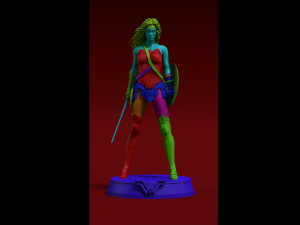 wonder woman justice league 3D Принт Модель