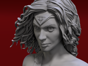 wonder woman justice league 3D Принт Модель