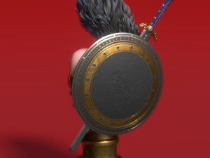 wonder woman justice leauge bust Modello di stampa 3D